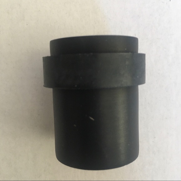 Qty 10x Door Stops, floor mounted - Black - Picture 4 of 10